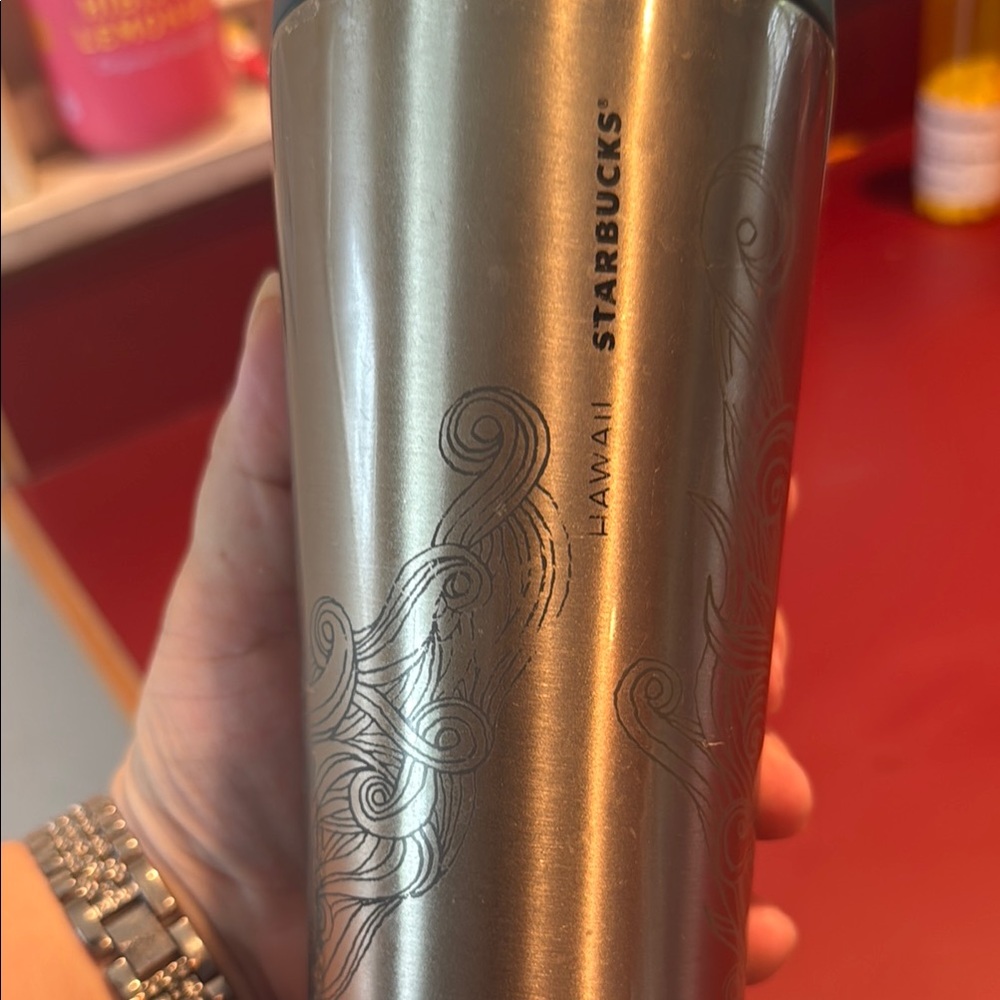 Starbucks Silver Metallic Accent Collection
